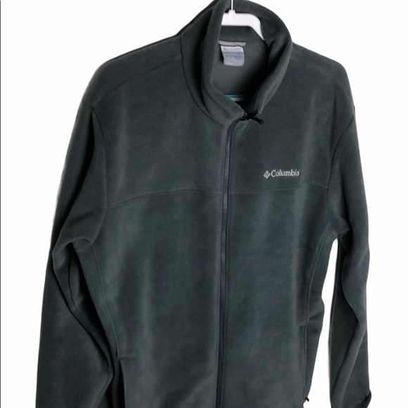 Columbia Fleece Sweater With Zipper Pockets - Picture 1 of 6